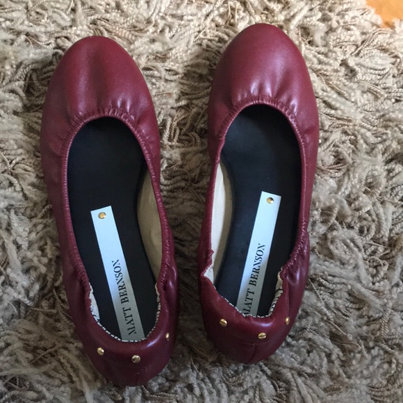 NWOT Matt Bernson Ballet Flats - Picture 2 of 8